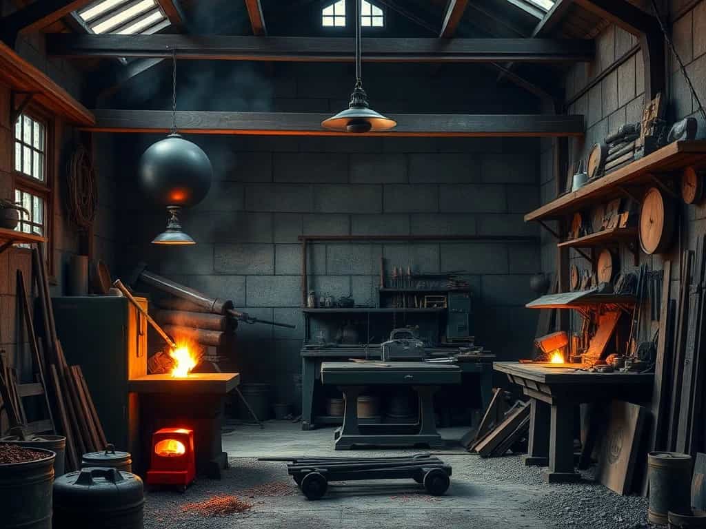 Future blacksmith shop, combining old and new forging techniques